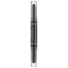 - Contouring Stick Eyeshadow - Double Eye Shadow Stick - Burgundy - Pink Sand