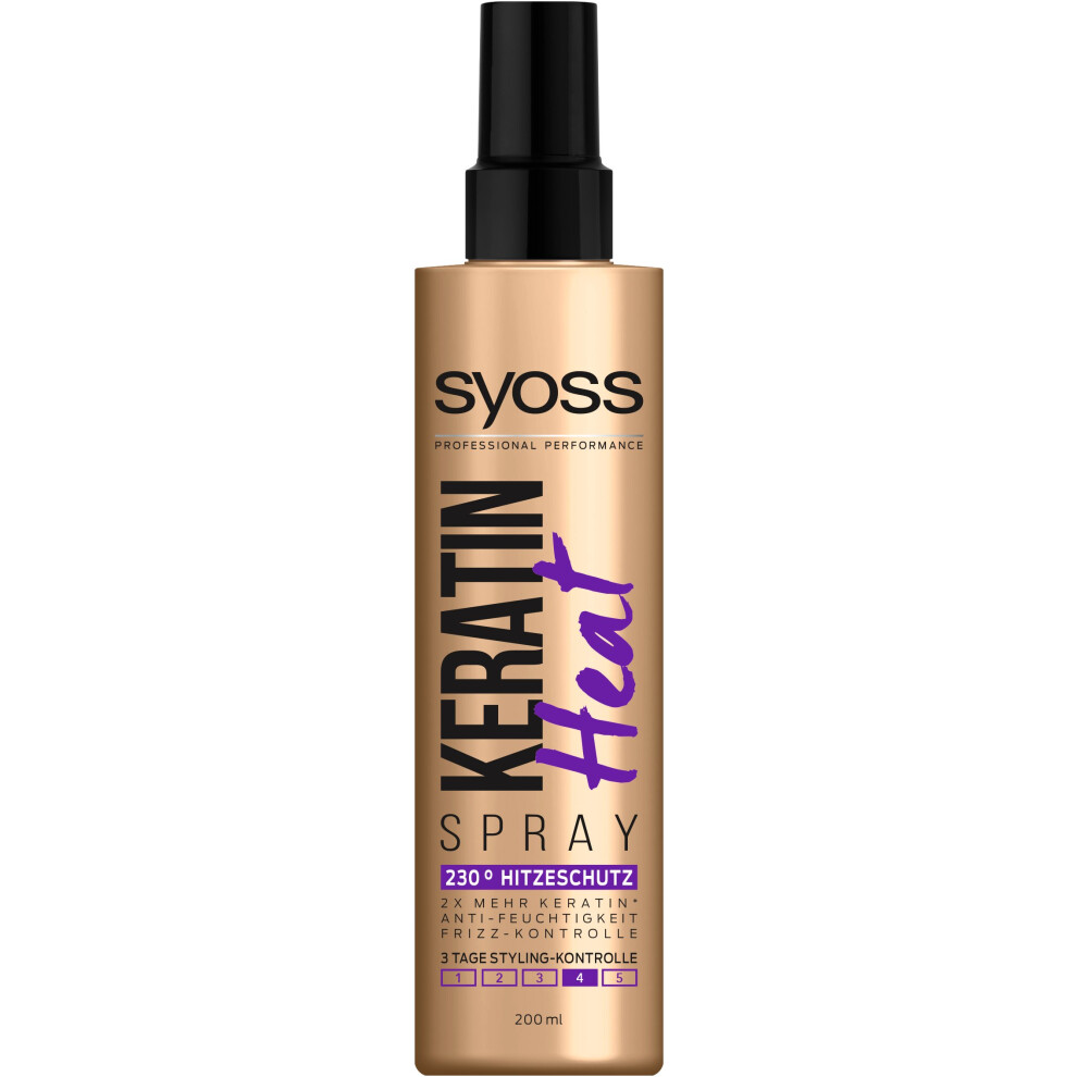 Syoss Keratin Heat Protection Spray 200Ml