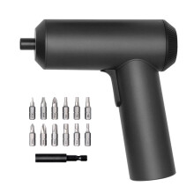 Mijia Cordless Rechargeable Screwdriver 3.6V 2000mAh Li-ion 5N.m Electric Screwdriver with 12pcs S2 Screw Bits for Home