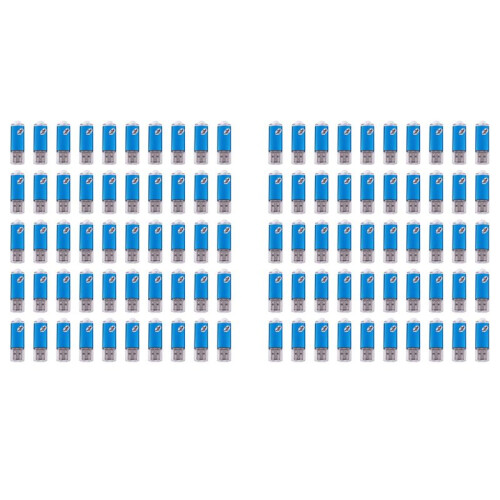 100 Pcs USB Memory 2.0 Memory Stick Flash Drive 128MB Gift