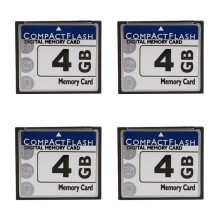 4X Professional 4GB Compact Flash Memory Card(White&)