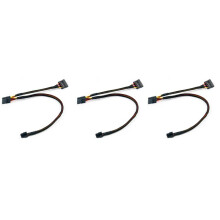 3X 6Pin to 15Pin X2 Power Cable Cord for Vostro 3650 3653 3655 Desktop Computer HDD SSD Expansion Cable