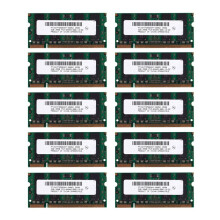 10X 2GB DDR2 PC2-6400 800MHz 200Pin 1.8V Laptop Memory SO-DIMM Notebook RAM