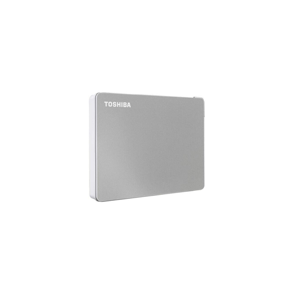 Toshiba Canvio Flex 2Tb Portable External Hard Drive Usb-C Usb 3.0, For Pc, Mac, & Tablet - Hdtx120xscaa Silver