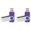 2X Drehen Des USB 2.0 128 MB Flash-Laufwerks Memory Stick Storage U Disk 1