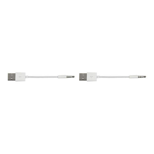 2X Usb Ladedaten-Sync-Kabelleitung für   Shuffle 1. Generation 2. Gen