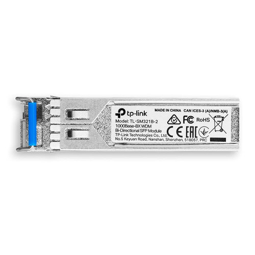 TP-LINK TL-SM321B-2, Bidirectional 1000Base-BX WDM-SFP Module 1