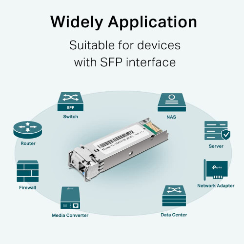TP-LINK TL-SM321B-2, Bidirectional 1000Base-BX WDM-SFP Module 2