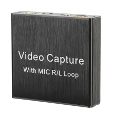 Easy To Carry Lpcm USB 2.0 0.4A/5V DC HDMI Game Capture Card,HD Video Capture Card, for Vlc/Obs/Amcap/Windows/Android/Os X