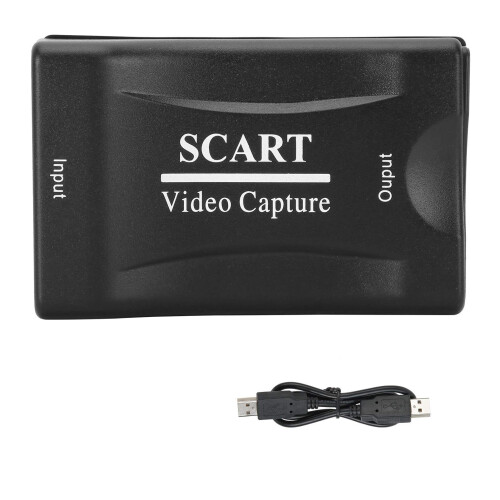 Capture Card USB2 . 0 SCART best editing Professional Conversion function Recording Box for Video