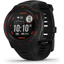 Instinct, Rugged GPS Smartwatch, Esports Edition for Esports Athletes, Black