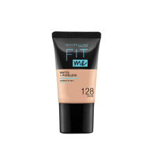 Fit Me Matte & Poreless Liquid Foundation - Warm Nude 128