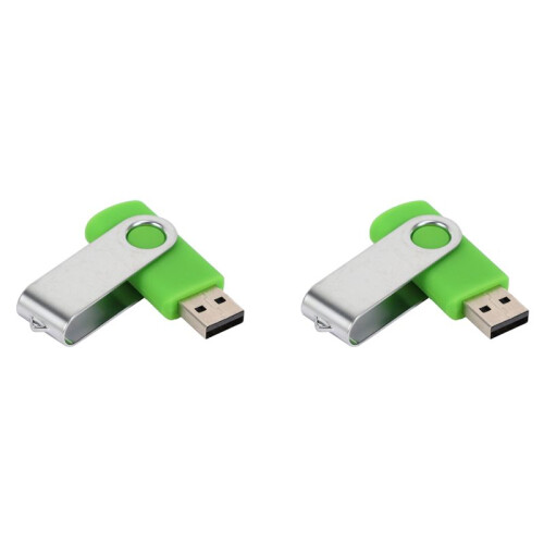 2X 512 MB USB 2.0-Stick mit Drehbarem Flash-Laufwerk und USB-Stick