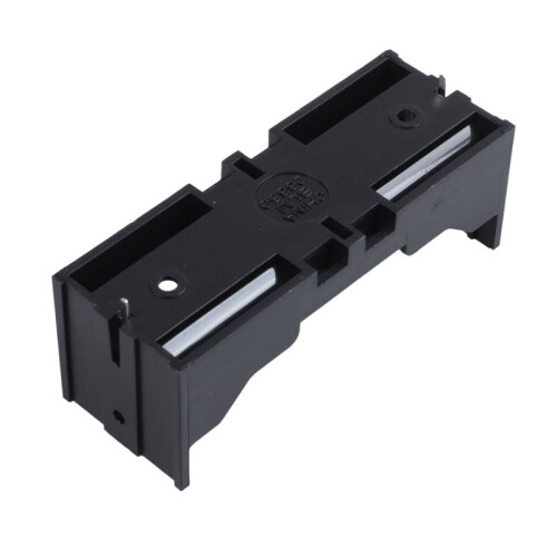 Plastic Single 26650 Battery Holder Case Storage Box 30Pcs Black 2