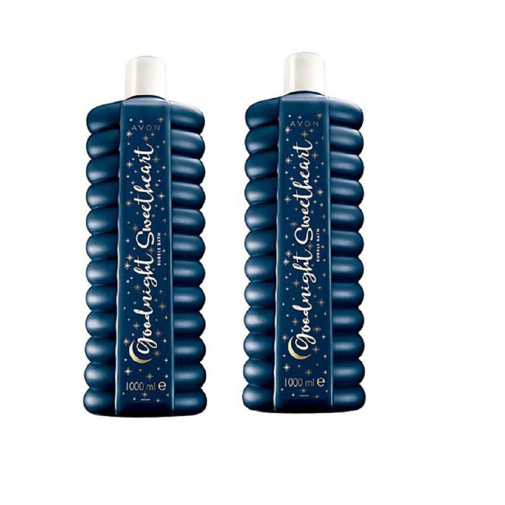Avon Pack Of 2 Goodnight Sweetheart Bubble Bath 2 X 1000Ml