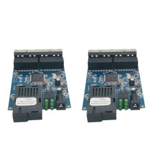 Fiber Ethernet Media Converter Fiber Optical Media Fiber Port 1F4E 1G4E PCBA 10/100/1000M