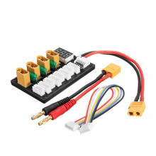 3S/4S XT60 Lithium Battery Parallel Charging Board B6 Balance Charge Board Lithium Parallel Charge Board Expansion Board