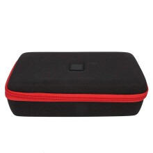 wosume Tool Bag, Hardware Tool Storage Case, Small Hard Shell Black Exquisite For School Business Gift Suitable for Family Suitable Young People