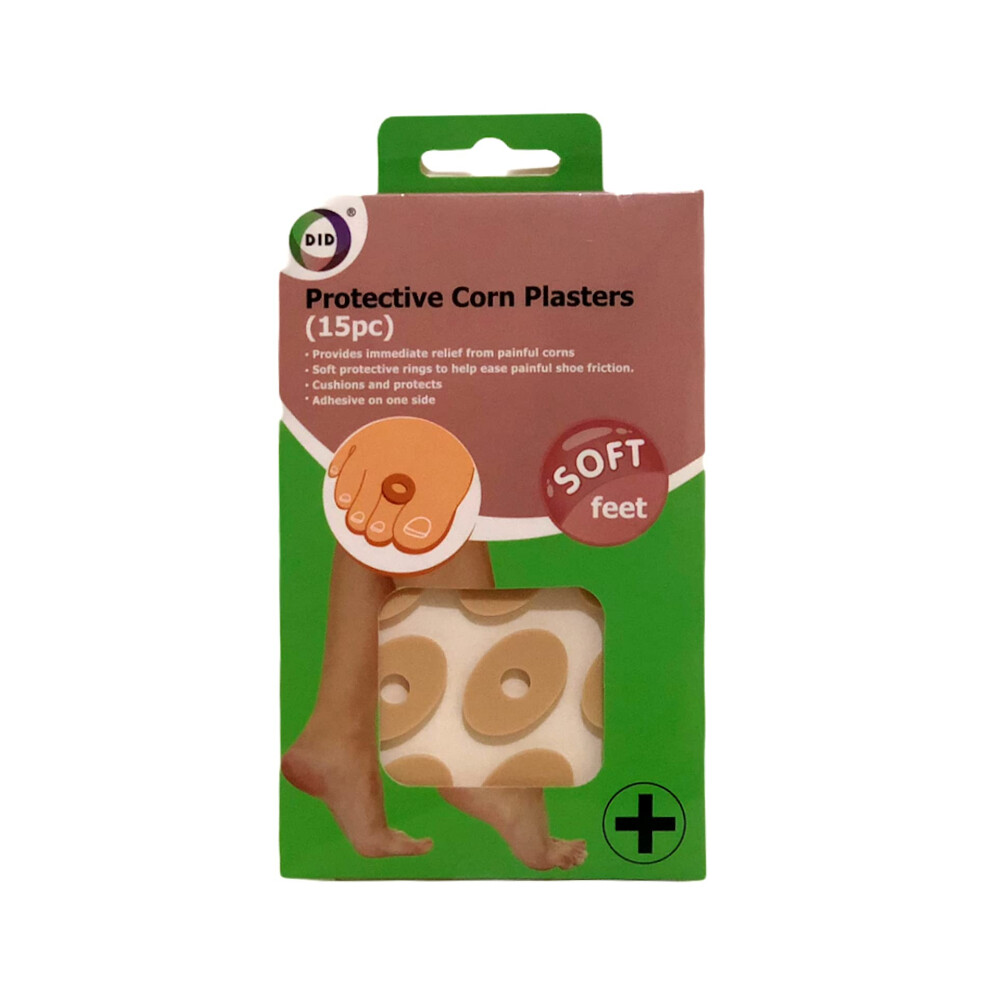 Did 15 Corn Pads Callus Cushions Toe Protection Pain Relief Plaster