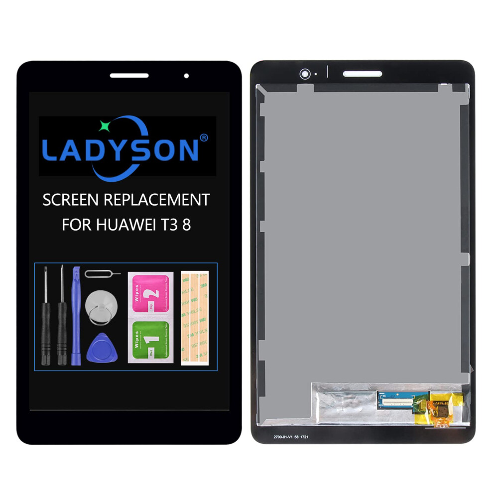 Screen For Huawei Mediapad T3 8 Kob-L09 Kob-W09 Lcd Display Touch Screen Digitizer Assembly For Huawei T3 8.0 Matrix Sensor Glass Lens Replacement 735279166439