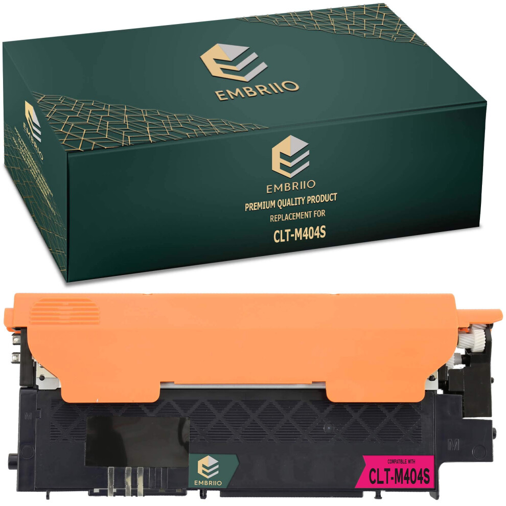Clt-M404s Magenta Compatible Toner Cartridge Replacement For Samsung Xpress Sl C430 C430w C480 C480fn C480fw C480w Pink 5056412202735