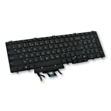 US-International Backlit Keyboard M25NK Latitude 5500 5501 5510 5511 Precision 3540 3541 3550 3551