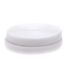 10mm Velcro Brand Hook & Loop White Sew On 2m