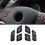 Car Steering Wheel Button Covers Control Menu  Button Cover Volume for  X1 E84 3 Series E90 E91 E92 E93 (B) 6