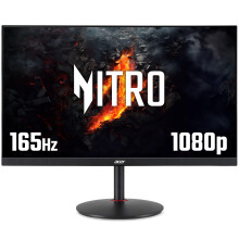 Nitro XV270Pbmiiprfx 27 Inch Full HD Gaming Monitor (IPS Panel, FreeSync, 165Hz (OC), 1ms, HDR 10, Height Adjustable, DP, HDMI, Black)