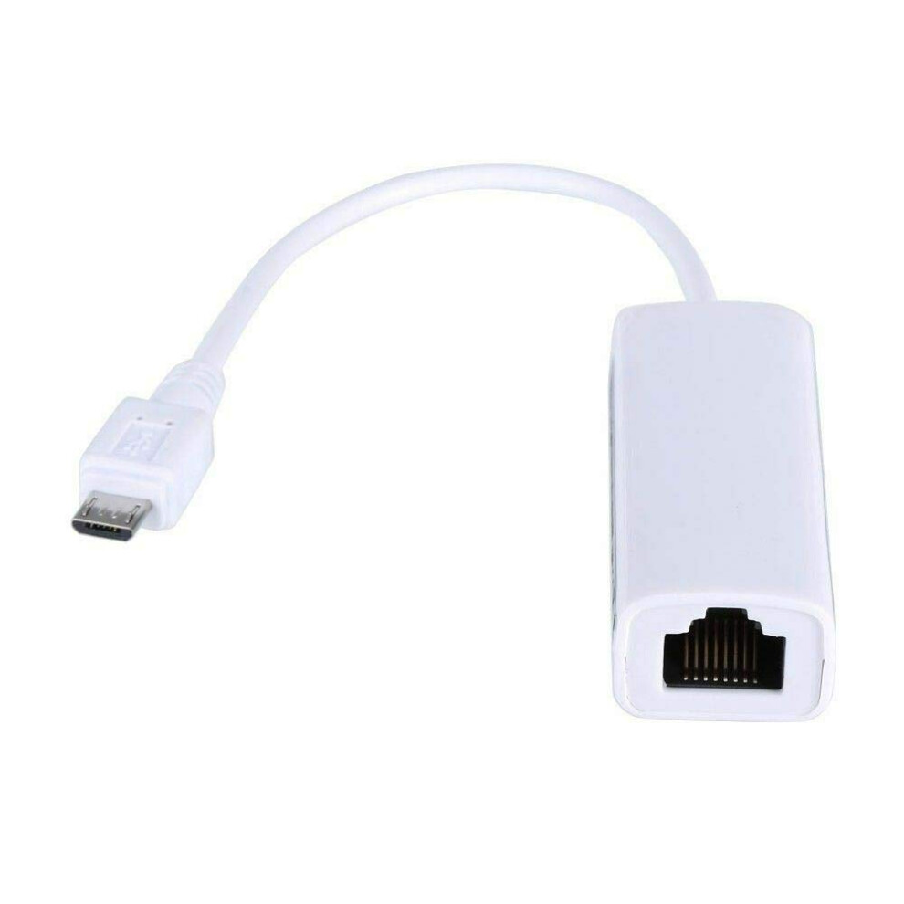 5Pin Micro Usb 2.0 To Rj45 10/100Mbps Network Lan Ethernet Adapter Converter 5060879092167