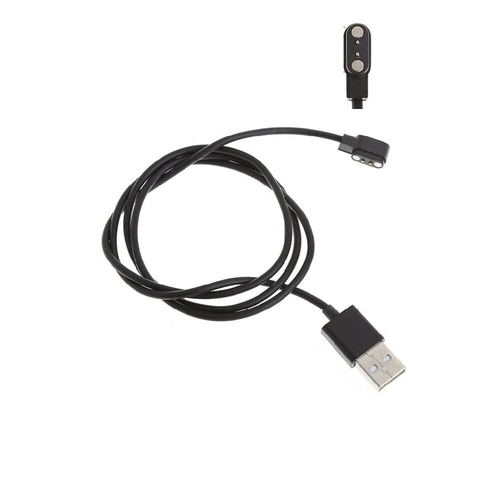Charger 2 Pin 2.84Mm Magnetic, Smartwatch Charger Cable Plug 2.84Mm, Portable Magnetic Usb Charging Cable, Smartwatch Accessories 7441110066013