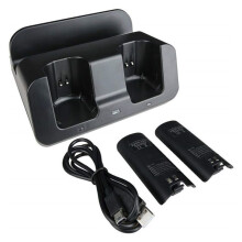 Charging Station Dock Stand Charger for U Gamepad Remote Controller A9LC(Black)
