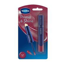 Prime & Shine Care + Colour Dual Benefit Plum Red Lip Blam, 3.5g