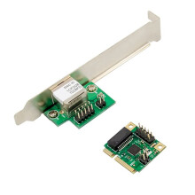 2.5Gb Network Card 2500Mbps Gigabit Ethernet Card Lan Adapter 1 Port RJ45 PCIe Network Adapter for PC Desktop