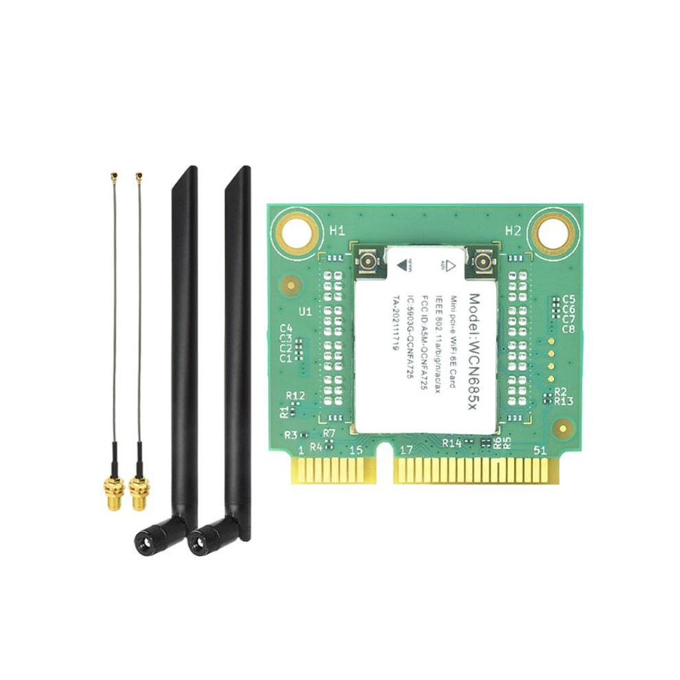 Nfa725 Nfa765 Wcn685 Wifi 6E Card Ax6000 2.4G 5G 6G 5.2 Pcie Wireless Wifi Card Adapter With 8Db Antennas 6133606757192
