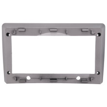 2 Din Car Radio Fascia för Starex/H1 2007-2015 DVD Stereo Ramplatta Adapter Montering Dash Installationsram