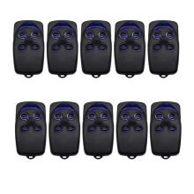 10 Télécommandes de Porte de Garage FLO4RS 433 MHz, Télécommande Flor-S à 4 Boutons, Code Tournant, Émetteur Portatif