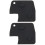 2X 2 Keys Rubber Button Key Remote Control For  Yaris Rav4  Mr2 Celica 1
