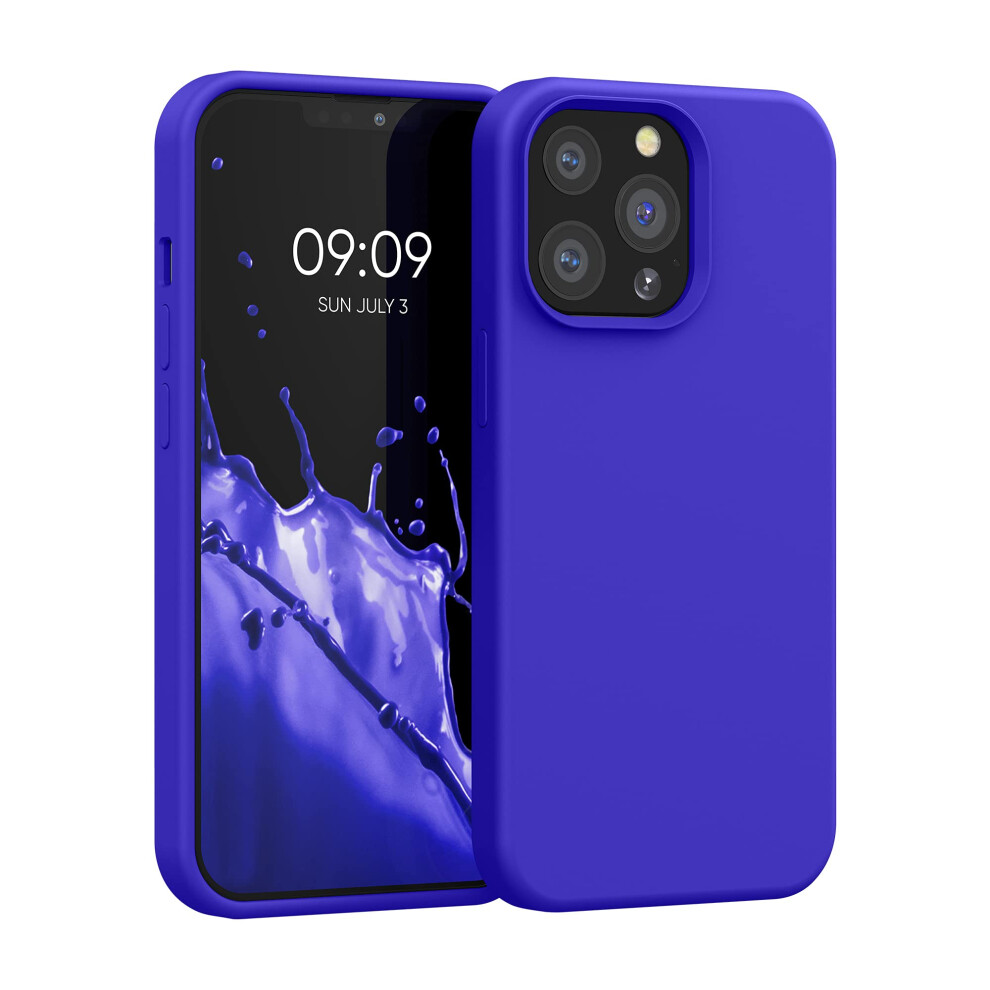Case Compatible With Apple Iphone 13 Pro Case - Tpu Silicone Phone Cover With Soft Finish - Baltic Blue 4063004321102