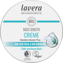 LAVERA BASIS SENSITIV krém bio aloe verával és bio mandulaolajjal 150 ml