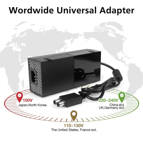 Power Supply for  One, AC Adapter Replacement Charger Brick Power Supply for  One - EU Plug 2