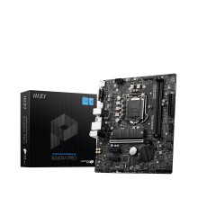 B560M Pro-E ProSeries mATX Motherboard, Intel Core 11th/10th Gen Socket LGA 1200, DDR4, PCIe 4, M.2, USB 3.2, Gbps LAN