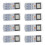 8X Le Conditionneur de Climatisation Télécommande pour  Controller A75C3407 A75C3623 A75C3625 KTSX003 A75C3297 1