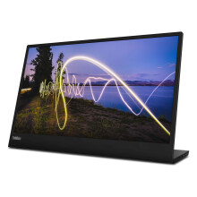 ThinkVision M15 15.6" Full HD WLED LCD Monitor - 16:9 - Raven Black