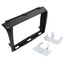 9 Inch 2 Din Car Stereo Radio Fascia Dash Player DVD Adapter Frame Panel Installation Kit for 2004-2009 3 AXELA