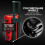 935 Waterproof Carry-On Hard Case with Wheels and Padded Divider - Red 2