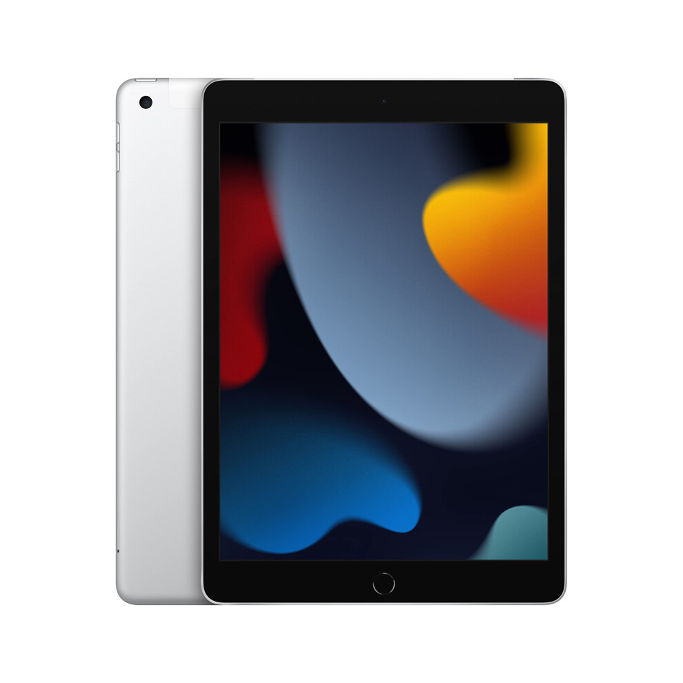Apple 2021 Ipad (10.2-Inch, Wi-Fi + Cellular, 64Gb) (Renewed) Silver