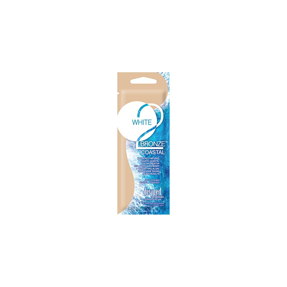 Devoted Creations White/Bronze/Blue 2 Coastal Hued Tan Enhancer 15Ml