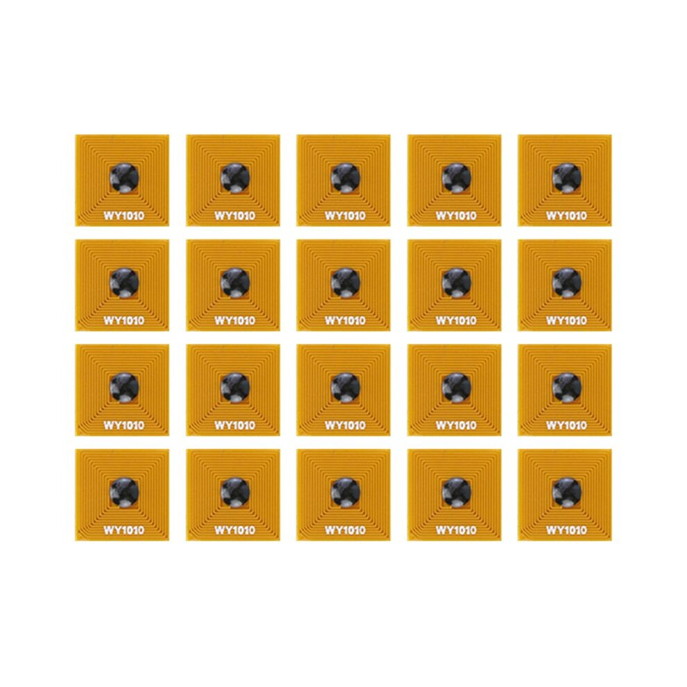 20Pcs Rfid Nfc Tags, 13.56Mhz Iso14443a Flexible Electronic Labels For Secure Transactions And Identification 4711393108193