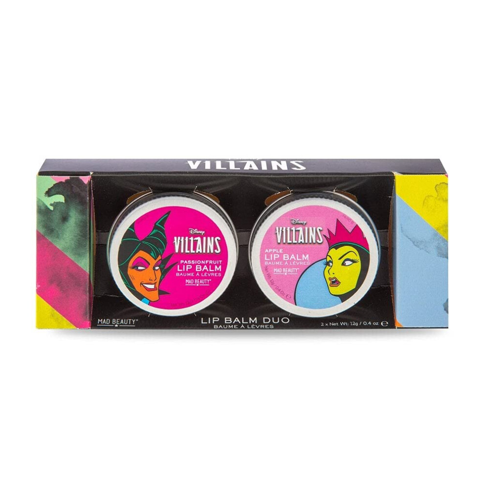 Mad Beauty Disney Pop Villains Lip Balm Duo